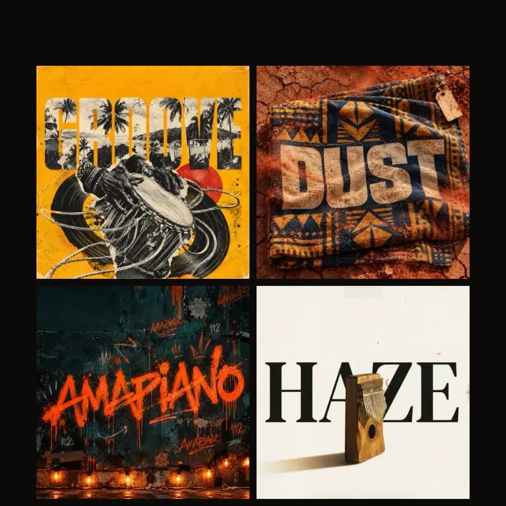 Afro & Amapiano Bundle cover art, Afrobeats & Amapiano Sample Pack Bundle